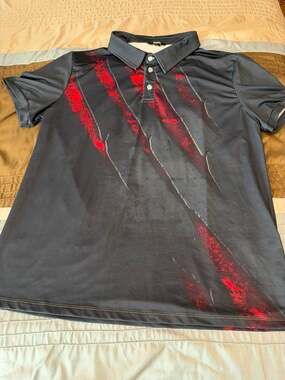 Ouku men's dress shirt Size L Large